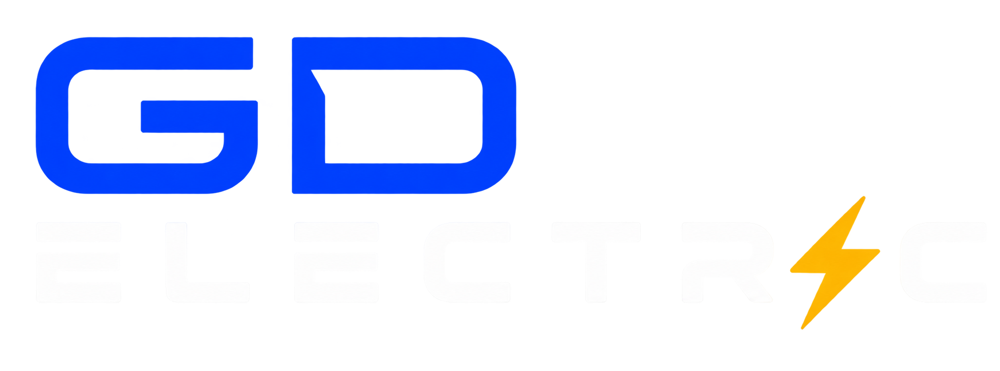 GD Electric Logo Blanco GD Electric Logo Blanco